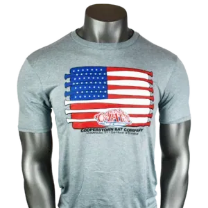 Cooperstown Bat Original Bat Flag T-shirt