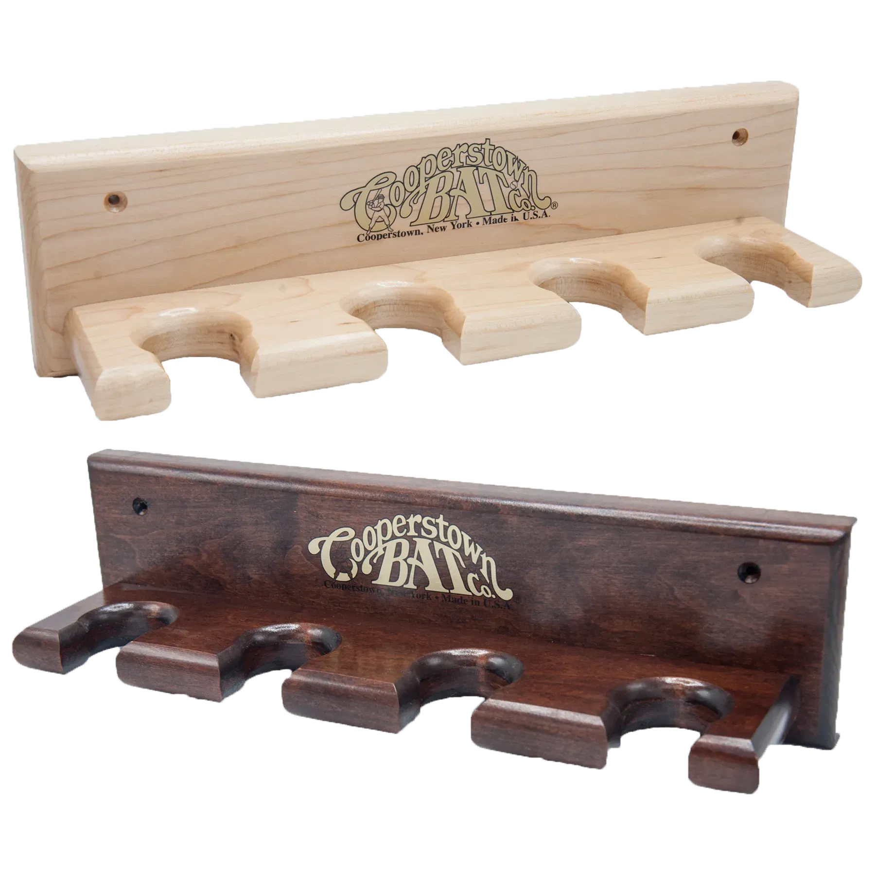Cooperstown Bat Display Rack for 8 bats