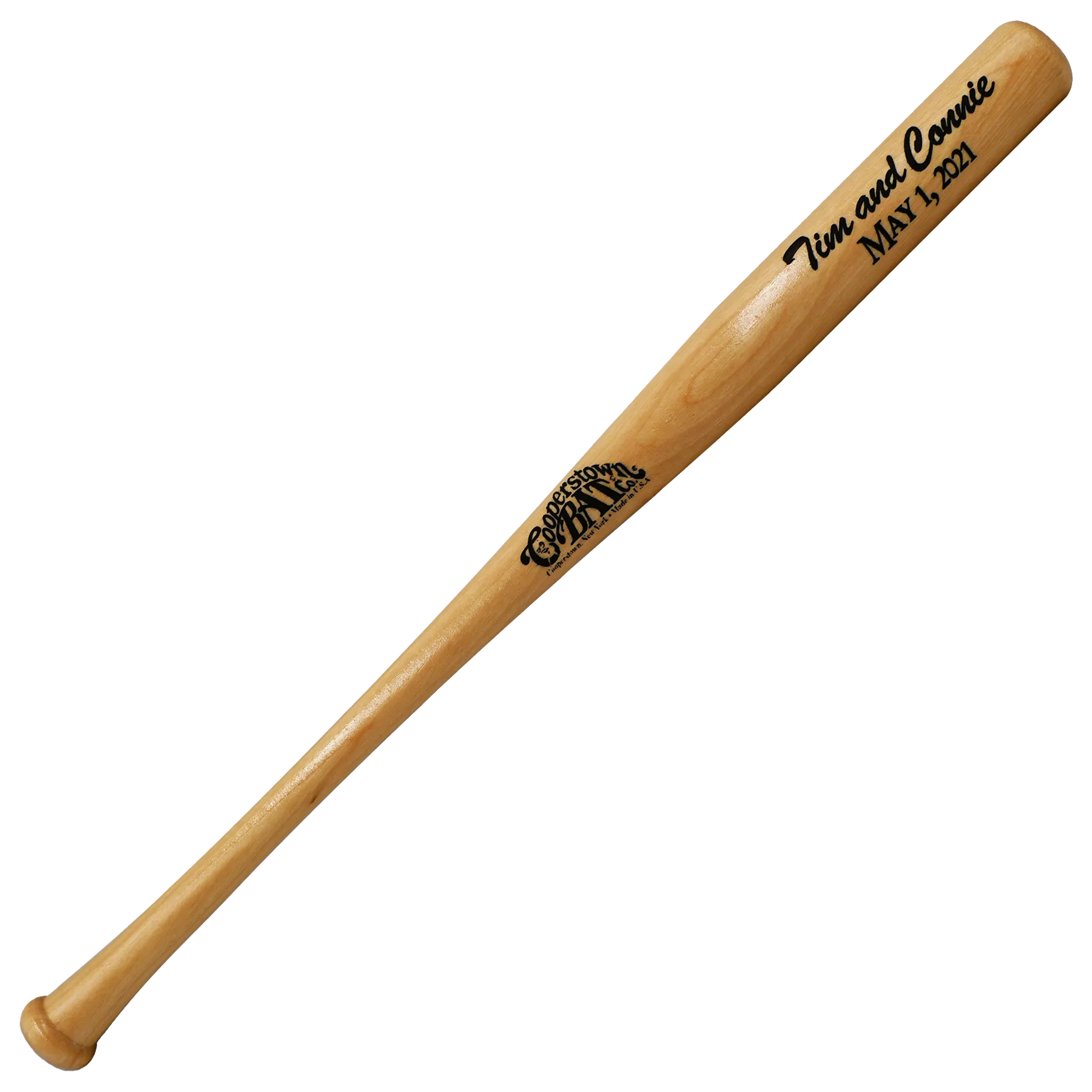Cooperstown Bat Custom Engraved 18" Mini Bats for gift and award