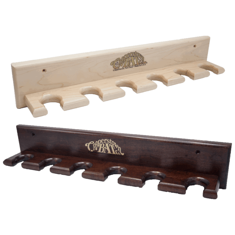 Cooperstown Bat Display Rack for 6 bats