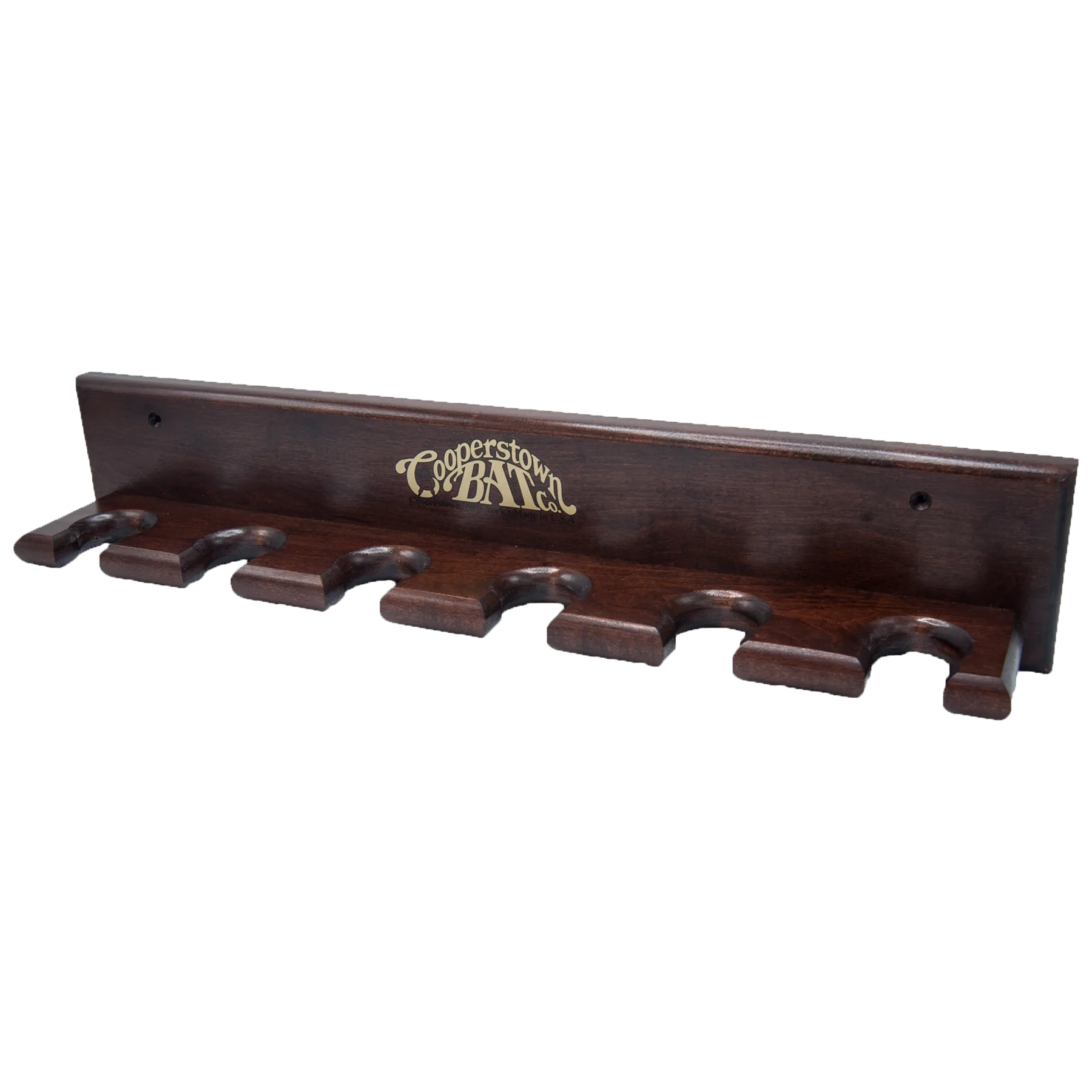 Cooperstown Bat Display Rack for 6 bats