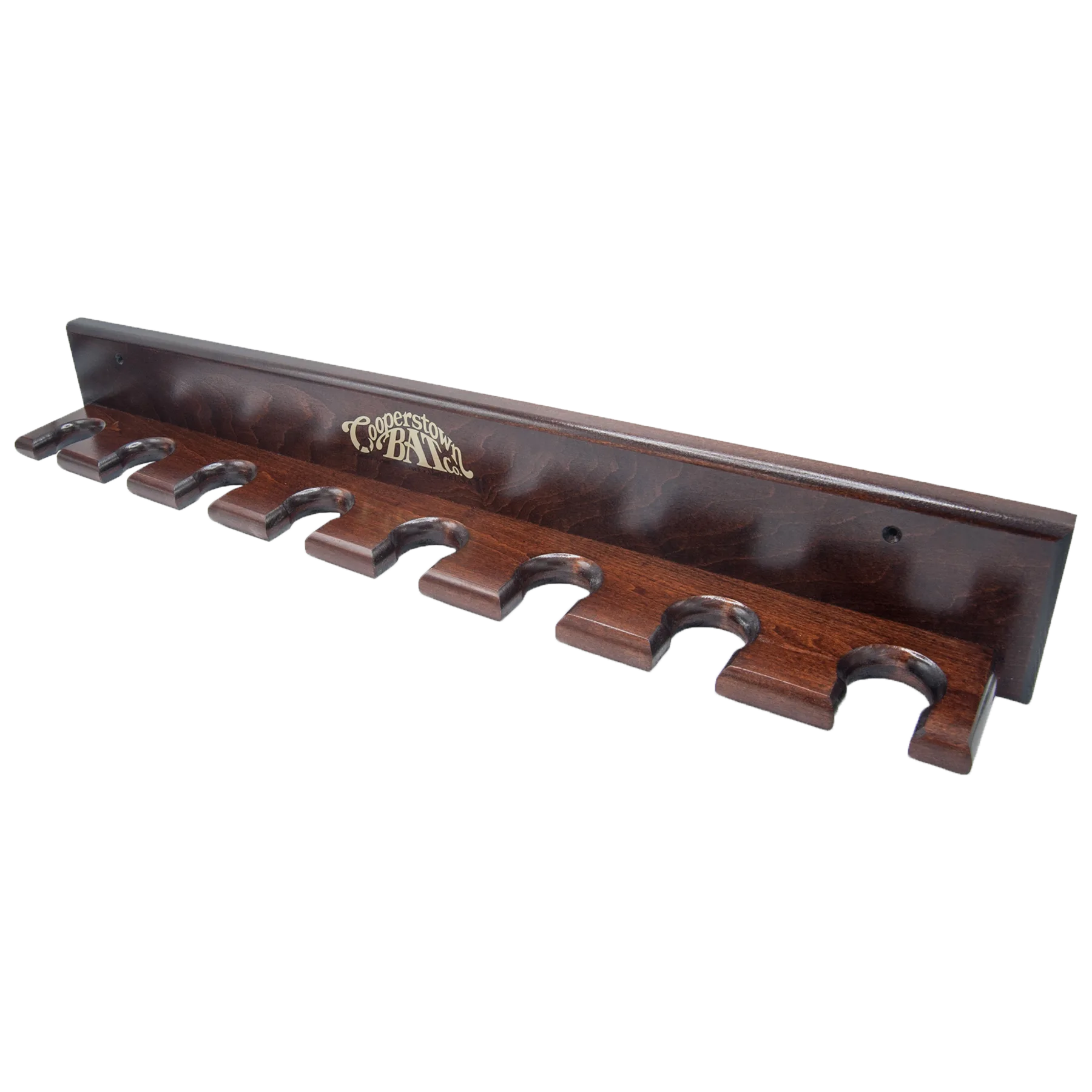 Cooperstown Bat Display Rack for 8 bats