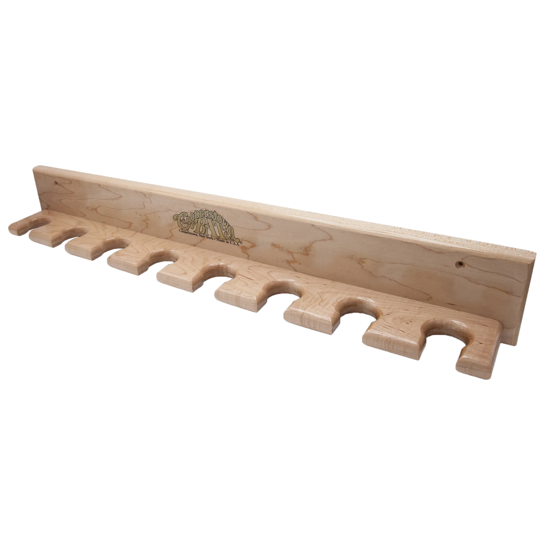 Cooperstown Bat Display Rack for 8 bats