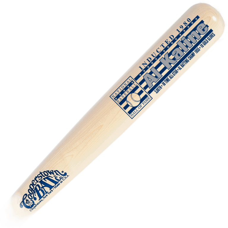 Al Kaline Baseball HOF Stats Bat