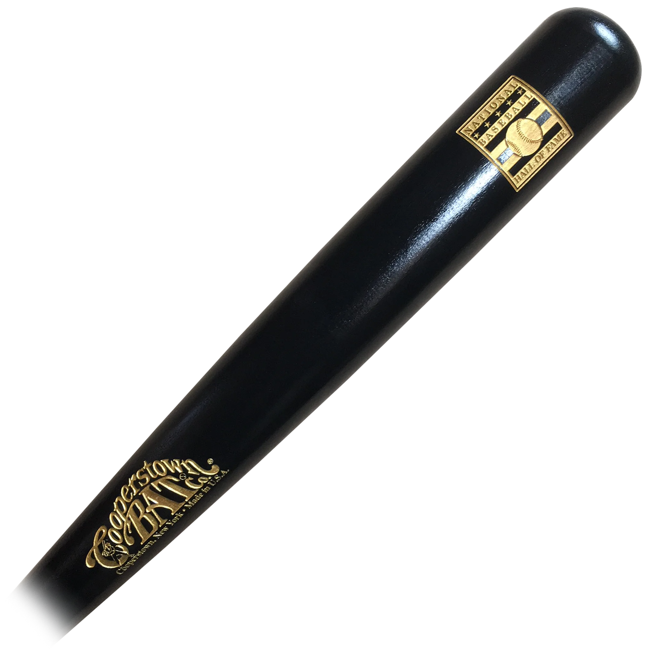 Custom engraved National Baseball Hall of Fame Logo bat for personalization or collecting autographs