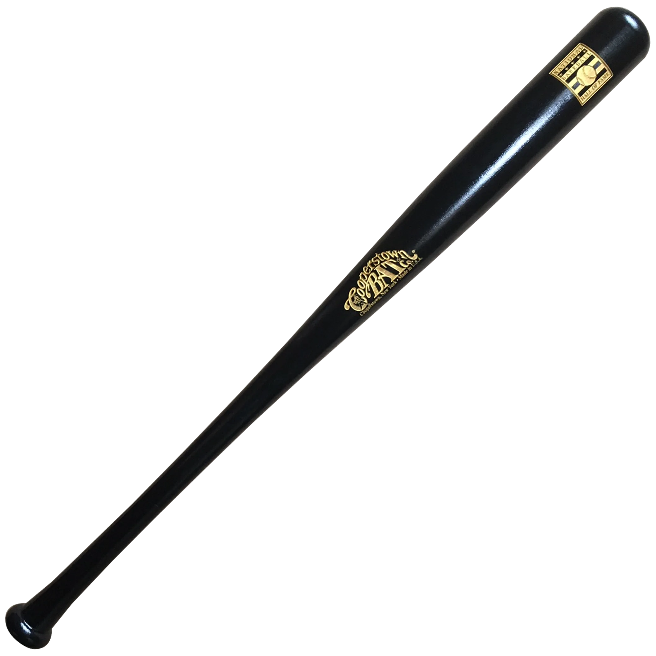 Custom engraved National Baseball Hall of Fame Logo bat for personalization or collecting autographs