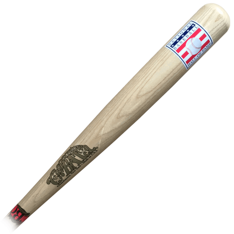 All Natural Full Color Hall of Fame logo bat for personalization or collecting autographs