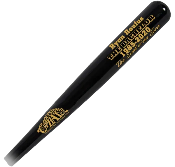 Bachelor Gift - personalized bat