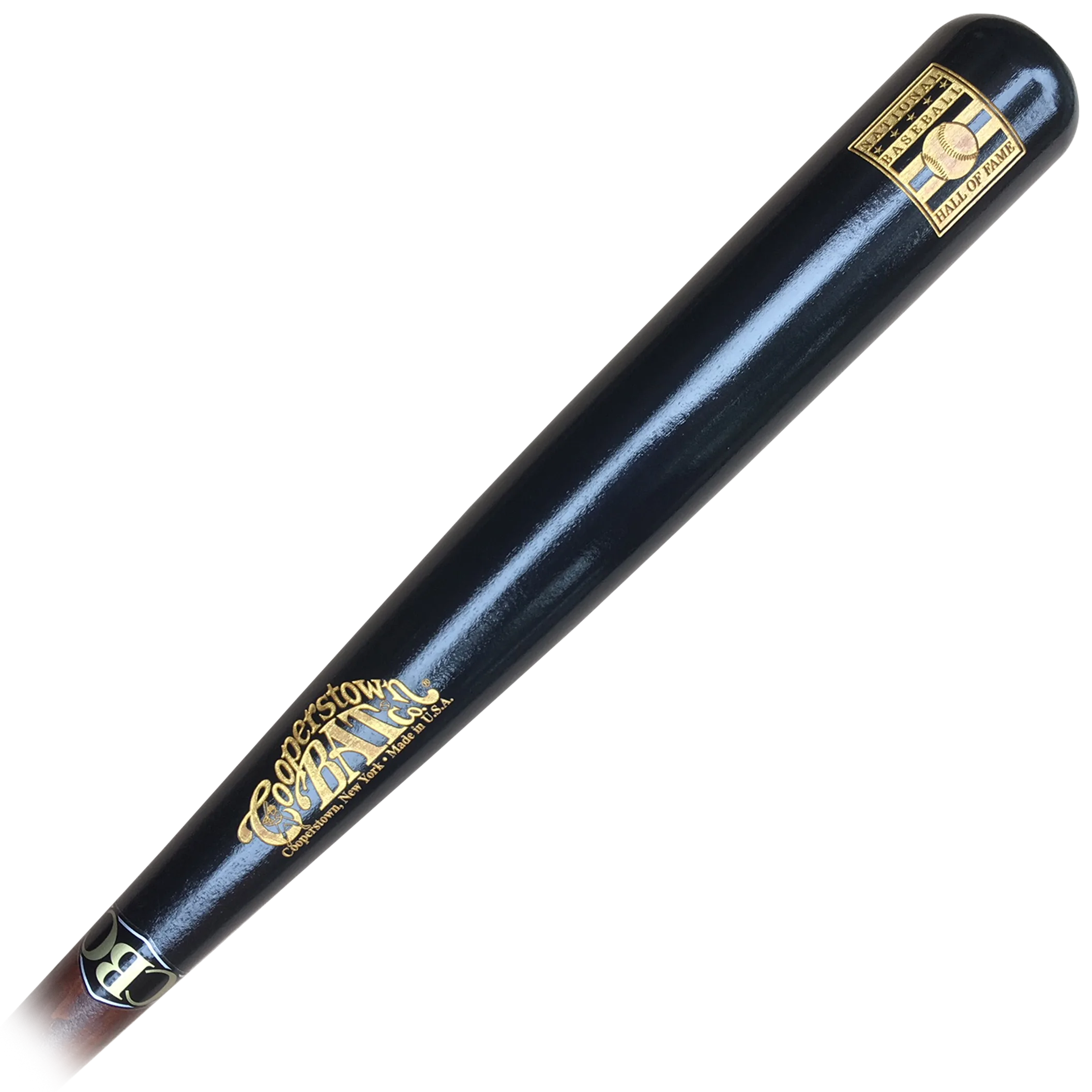 Custom engraved National Baseball Hall of Fame Logo bat for personalization or collecting autographs
