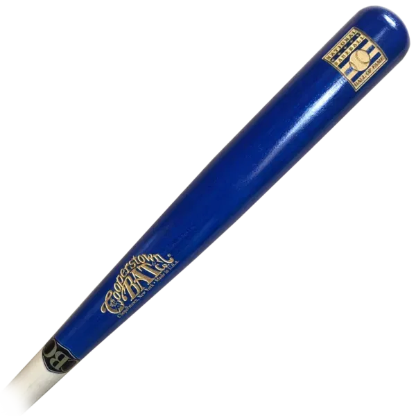 Custom engraved National Baseball Hall of Fame Logo bat for personalization or collecting autographs