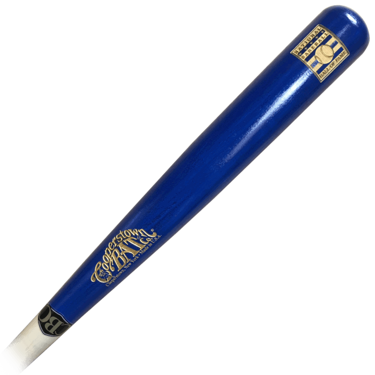 Custom engraved National Baseball Hall of Fame Logo bat for personalization or collecting autographs