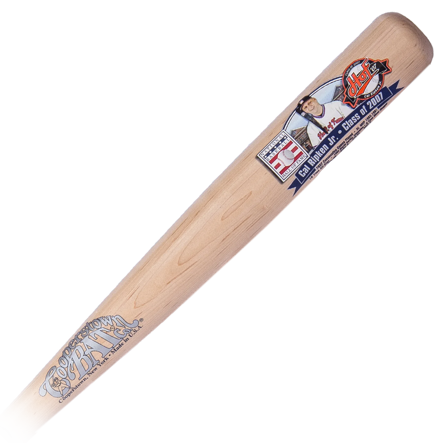 Limited Edition Unsigned Cal Ripken Jr. Bat for Autograph collecting