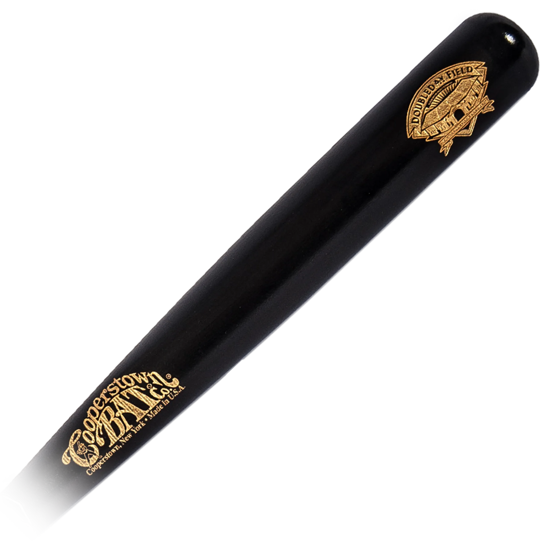 Custom engraved Official Doubleday Field Logo bat for personalization