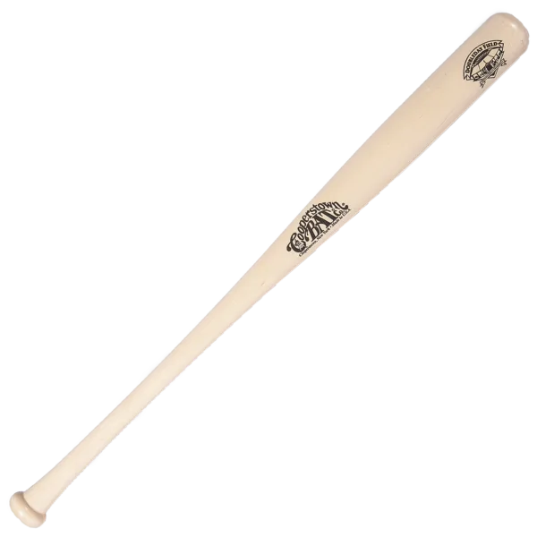 Custom engraved Official Doubleday Field Logo bat for personalization
