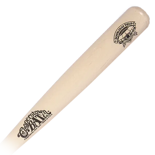 Custom engraved Official Doubleday Field Logo bat for personalization