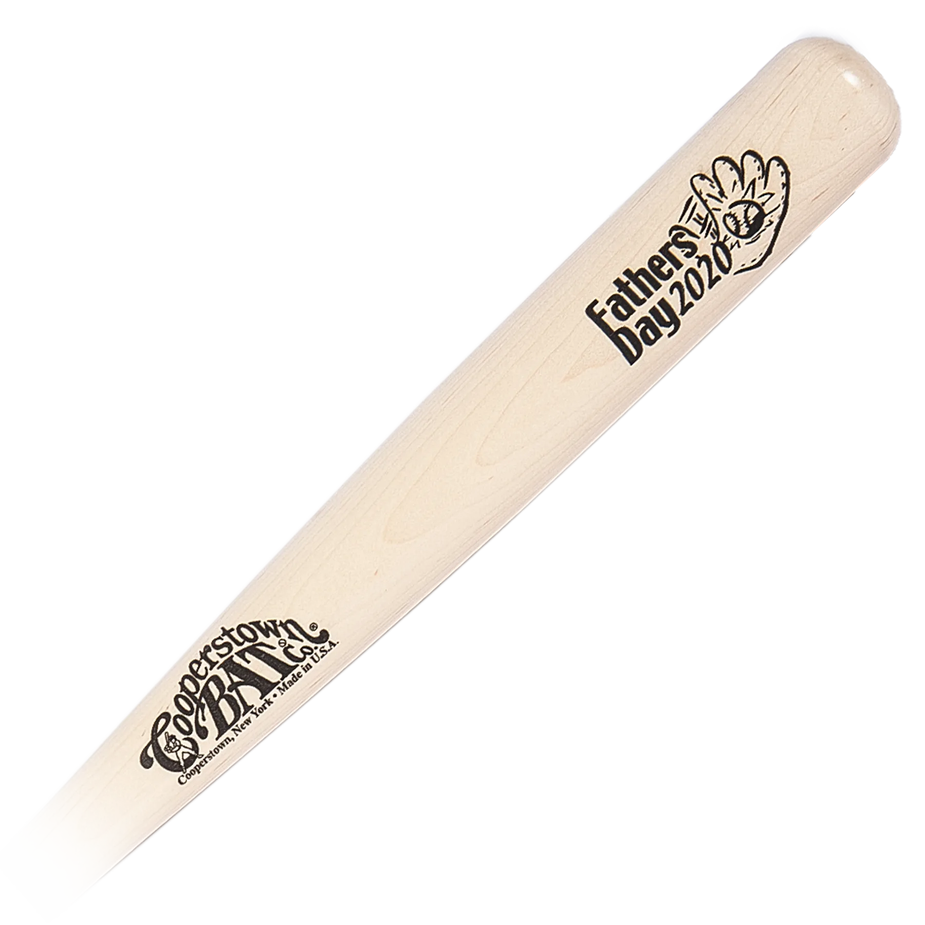 Father's Day Gift Personalized Baseball Bat - Glove Design