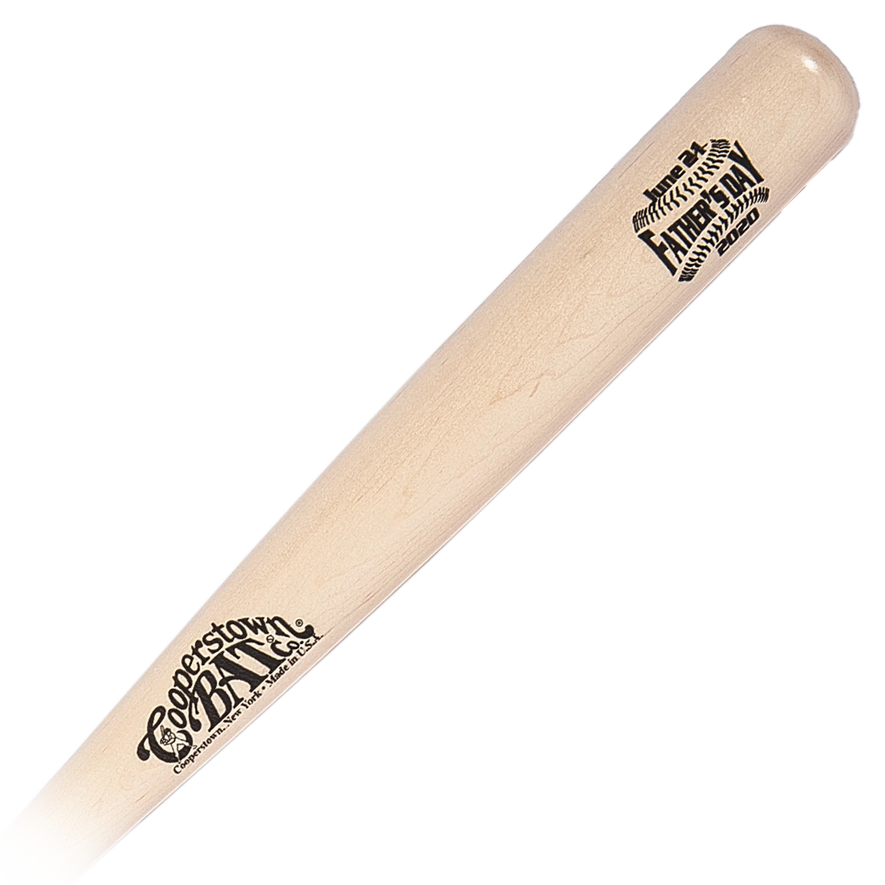 Celebrate Father's Day - Custom engraved Baseball Stitches Bat