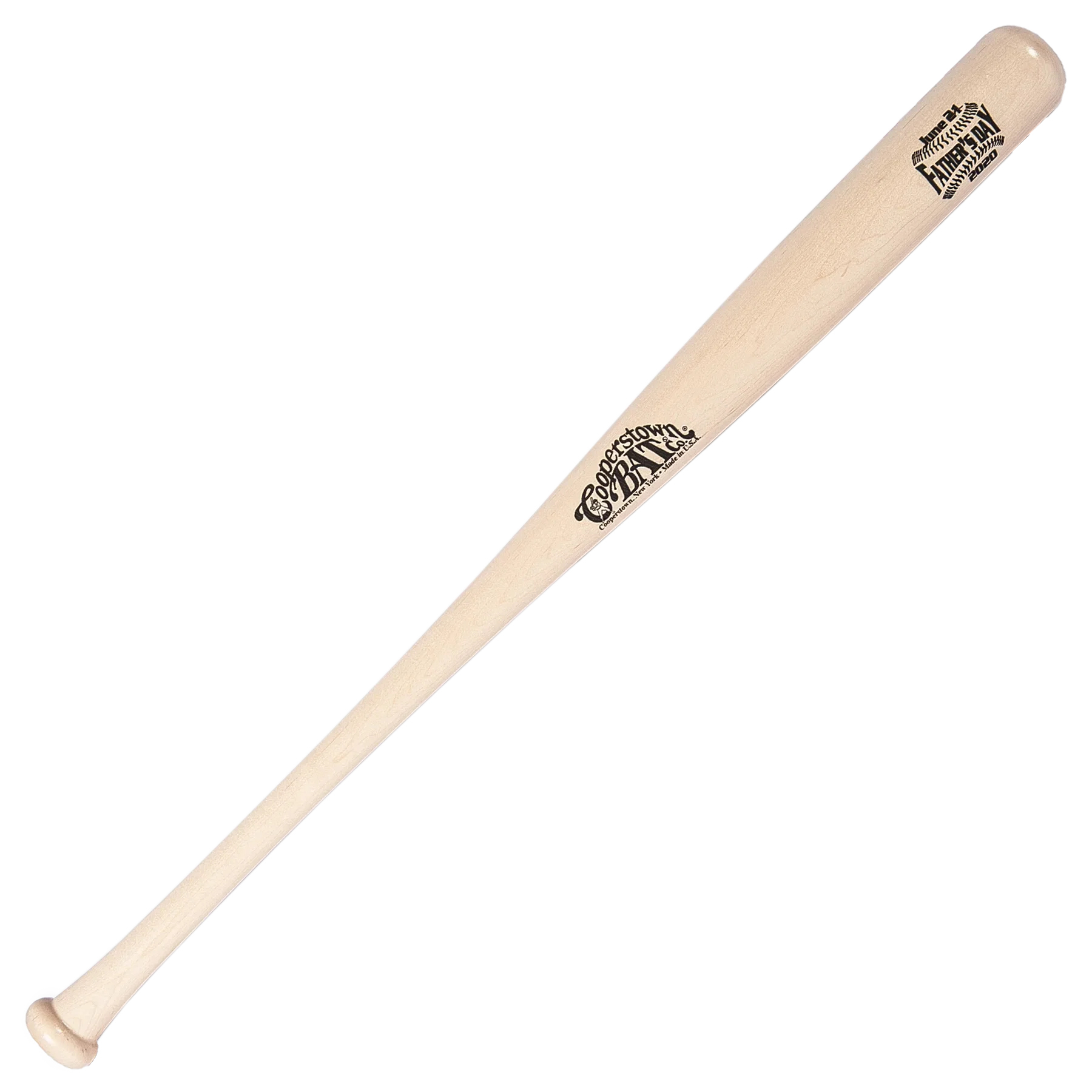 Celebrate Father's Day - Custom engraved Baseball Stitches Bat