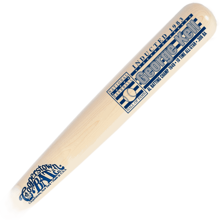 George Kell Baseball HOF Stats Bat