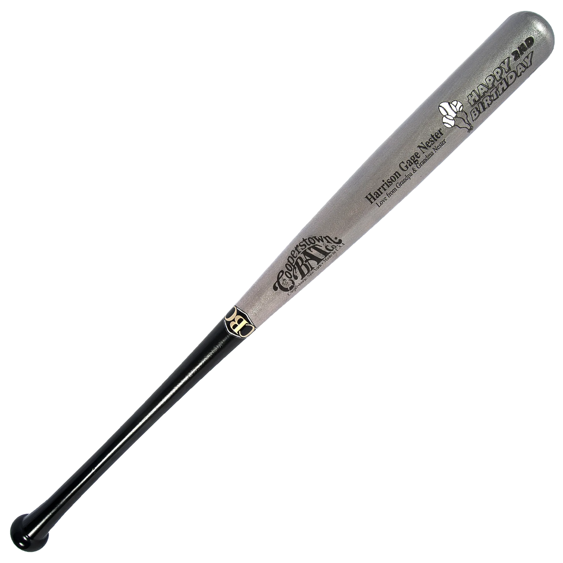 Custom Engraved Birthday Gift Baseball Bat