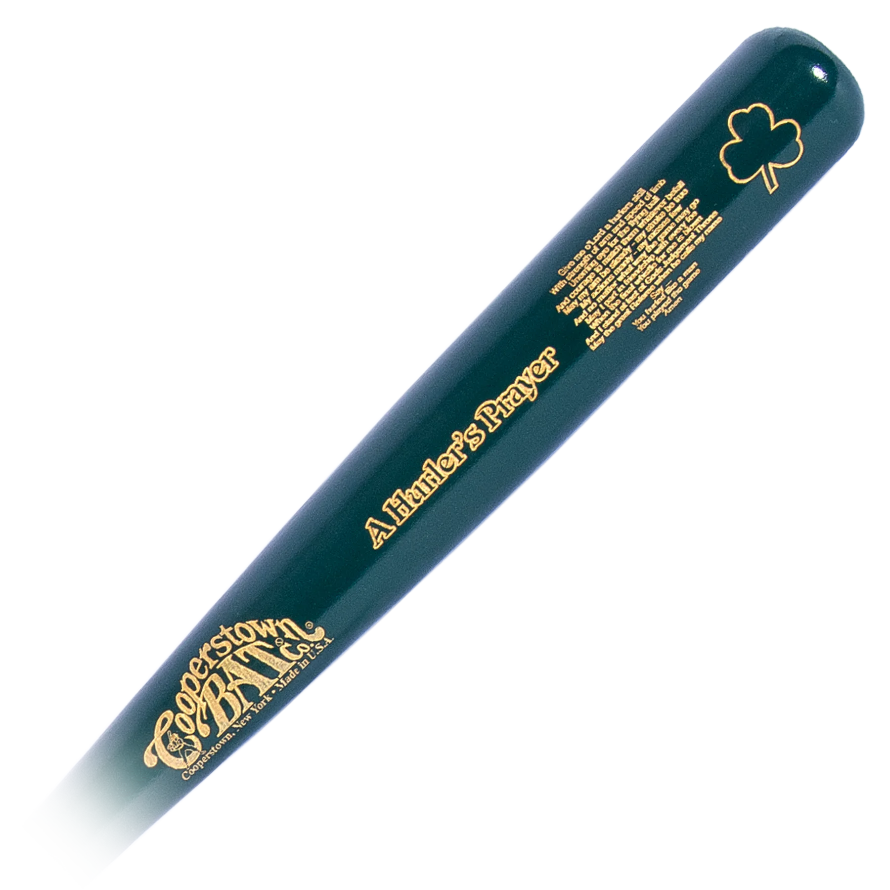 Cooperstown Bat - St. Patrick's Day - A Hurler's Prayer