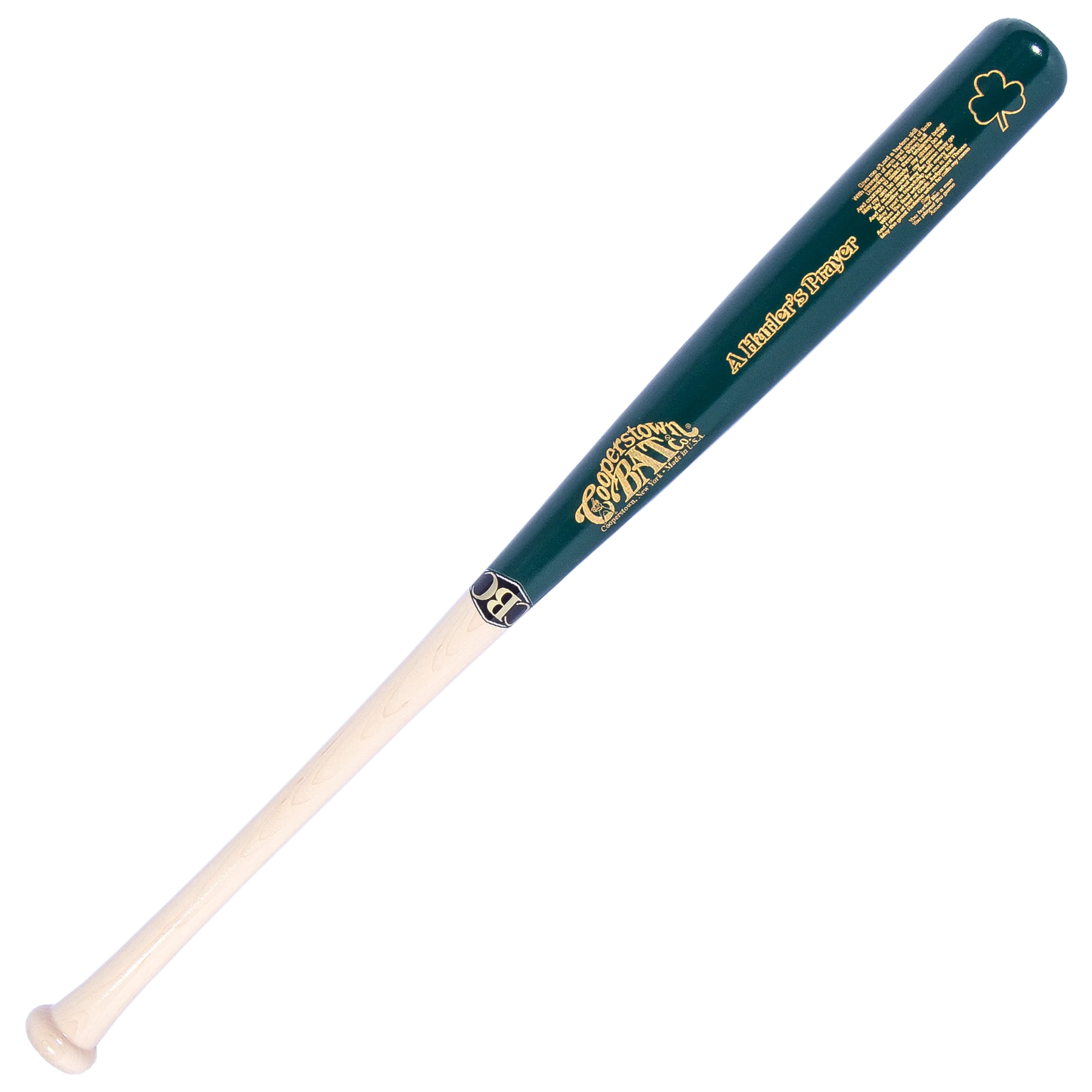 Cooperstown Bat - St. Patrick's Day - A Hurler's Prayer