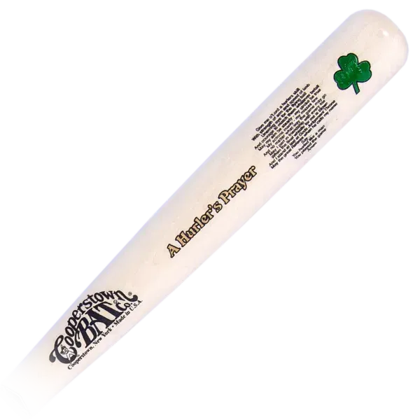 Cooperstown Bat - St. Patrick's Day - A Hurler's Prayer