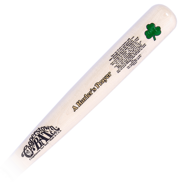Cooperstown Bat - St. Patrick's Day - A Hurler's Prayer