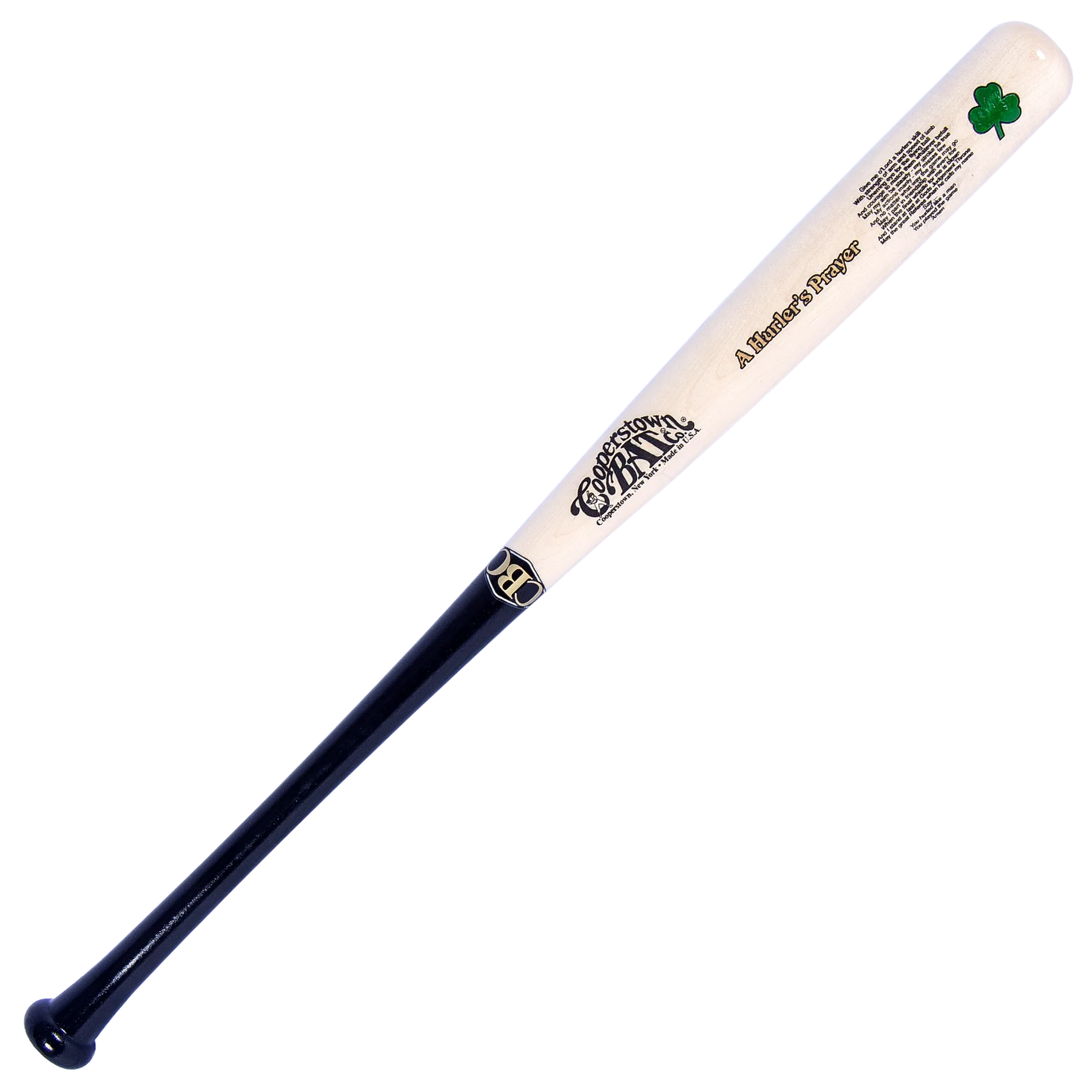 Cooperstown Bat - St. Patrick's Day - A Hurler's Prayer