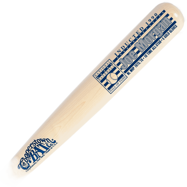 Joe Morgan Baseball HOF Stats Bat