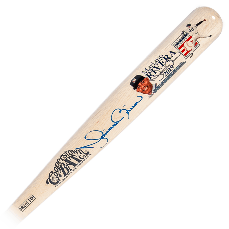 Mariano Rivera Limited Edition Autographed Bat