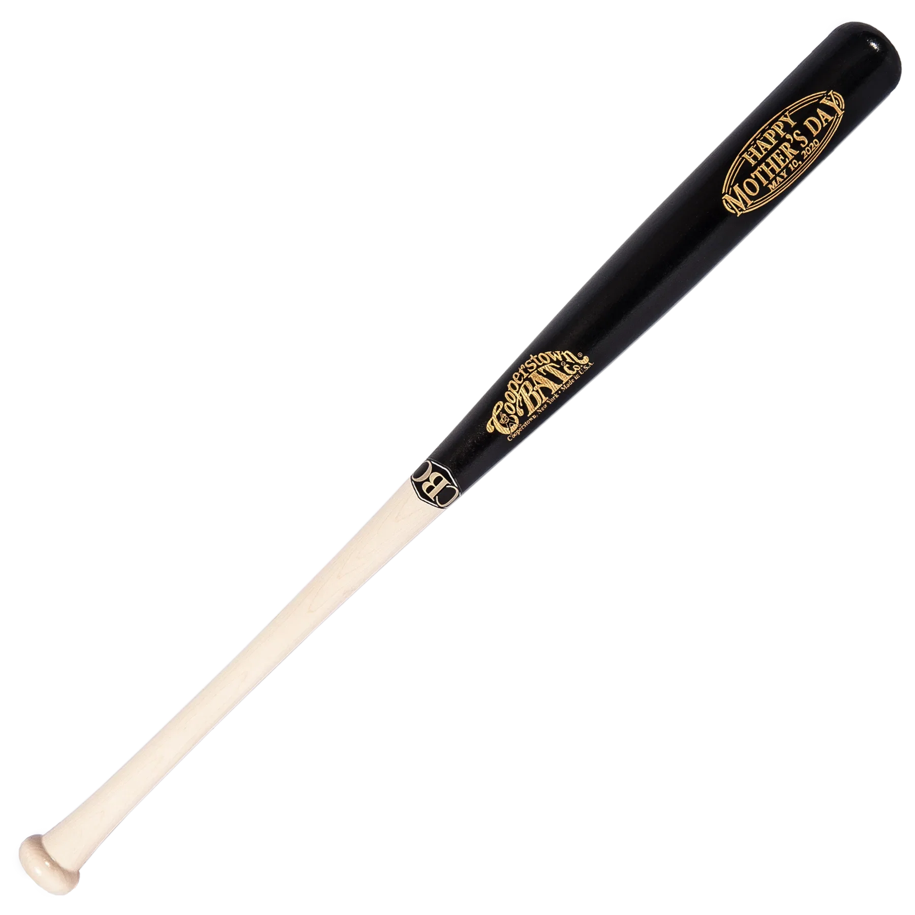 Cooperstown Bat - Personalized Mother's Day Gift-Oval Design