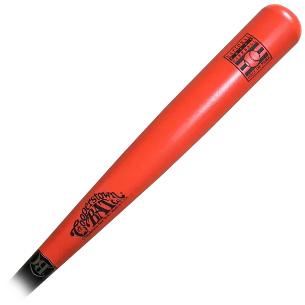 Custom engraved National Baseball Hall of Fame Logo bat for personalization or collecting autographs