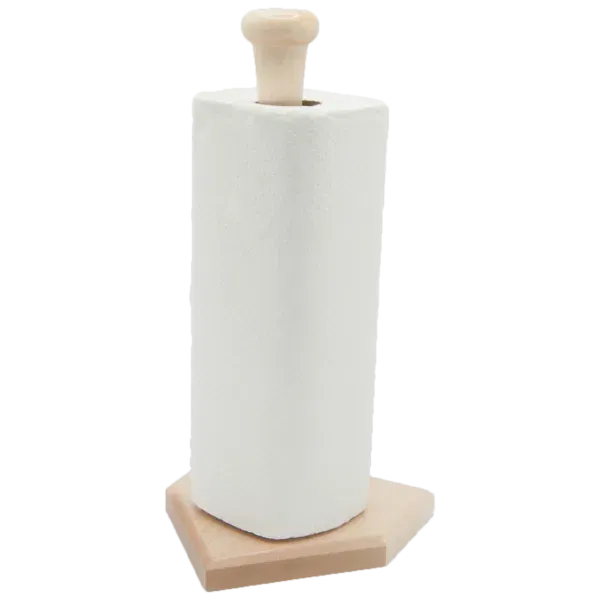 Wooden Baseball Bat paper towel holder