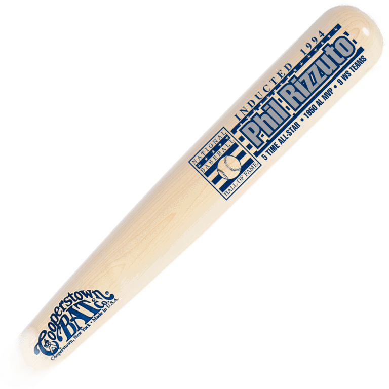 Phil Rizzuto Baseball HOF Stats Bat