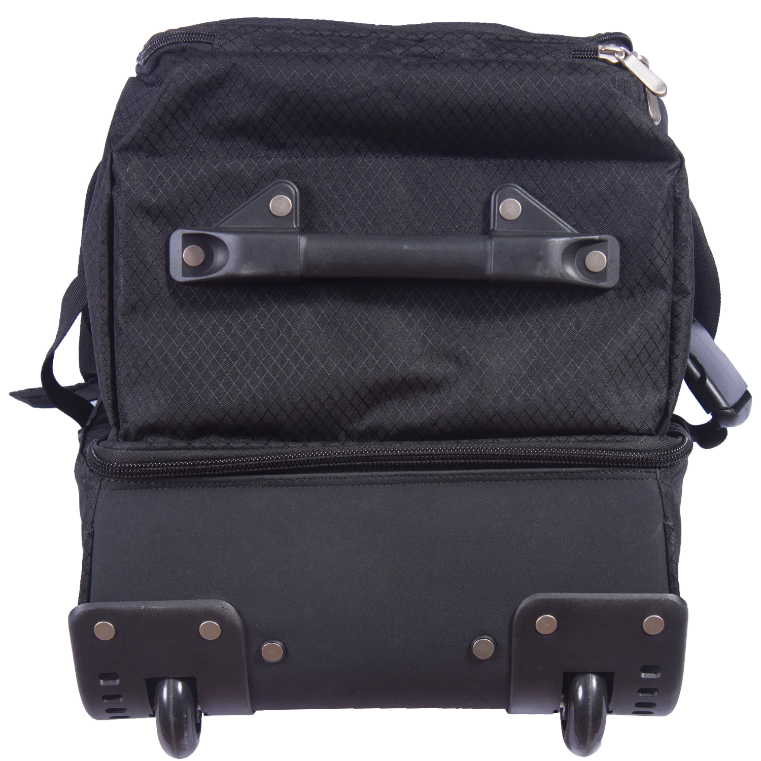 Cooperstown Bat rolling duffle bag black