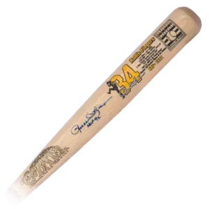Cooperstown Bat Custom engraved Rollie Fingers National Baseball Hall of Fame Custom Stat Bat