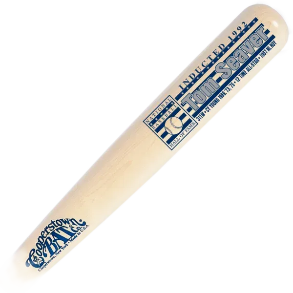 Cooperstown Bat Custom engraved Tom Seaver Baseball Hall of Fame Induction Stats Bat