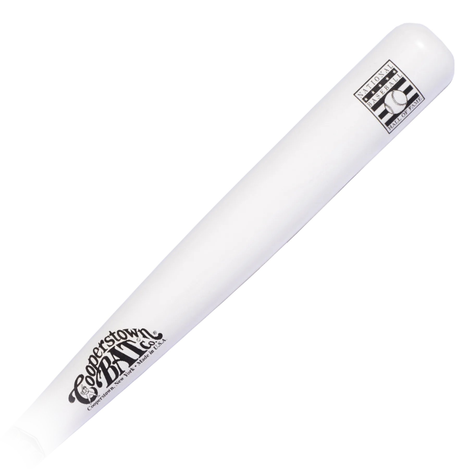 Custom engraved National Baseball Hall of Fame Logo bat for personalization or collecting autographs