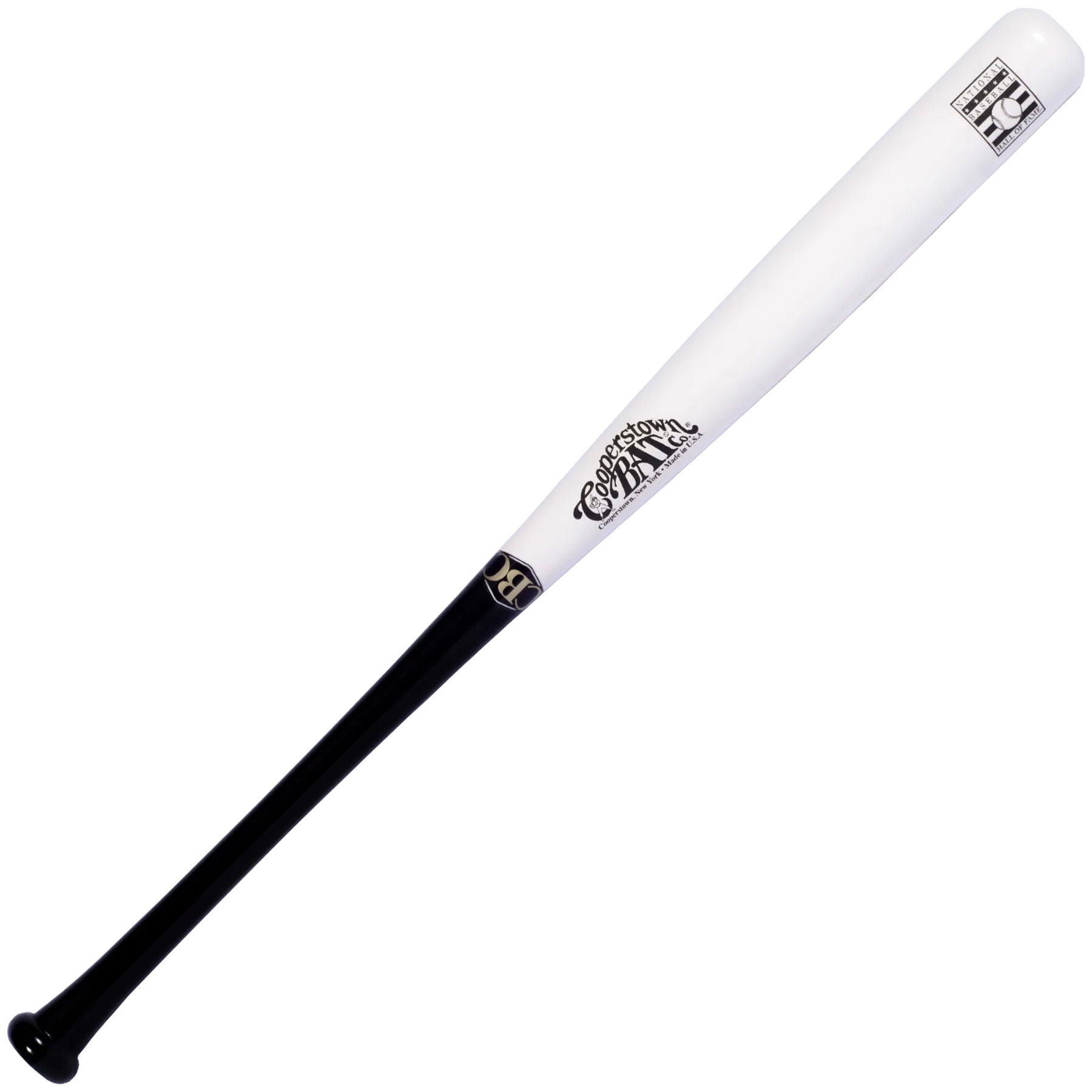 Custom engraved National Baseball Hall of Fame Logo bat for personalization or collecting autographs