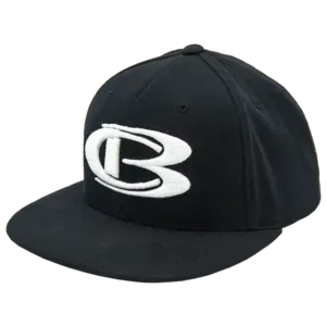 Cooperstown Bat Pro CB Logo fitted black baseball cap