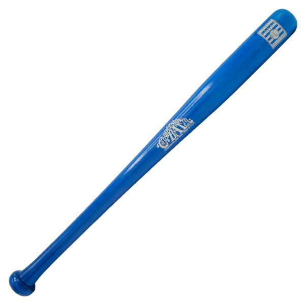 22" Cooperstown Bat in Royal Blue with engraved Hall of Fame Logo - add personalization