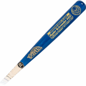Blue Cooperstown Knights commemorative baseball bat