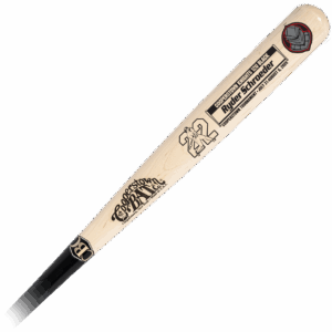Custom engraved Cooperstown youth baseball bat