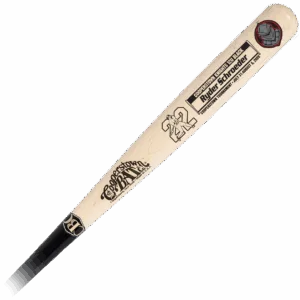 Custom engraved Cooperstown youth baseball bat
