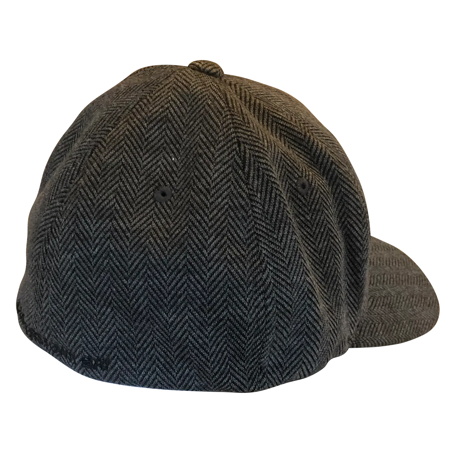 Cooperstown Bat est 1981 Leather Patch - Herringbone Stitch Baseball Cap