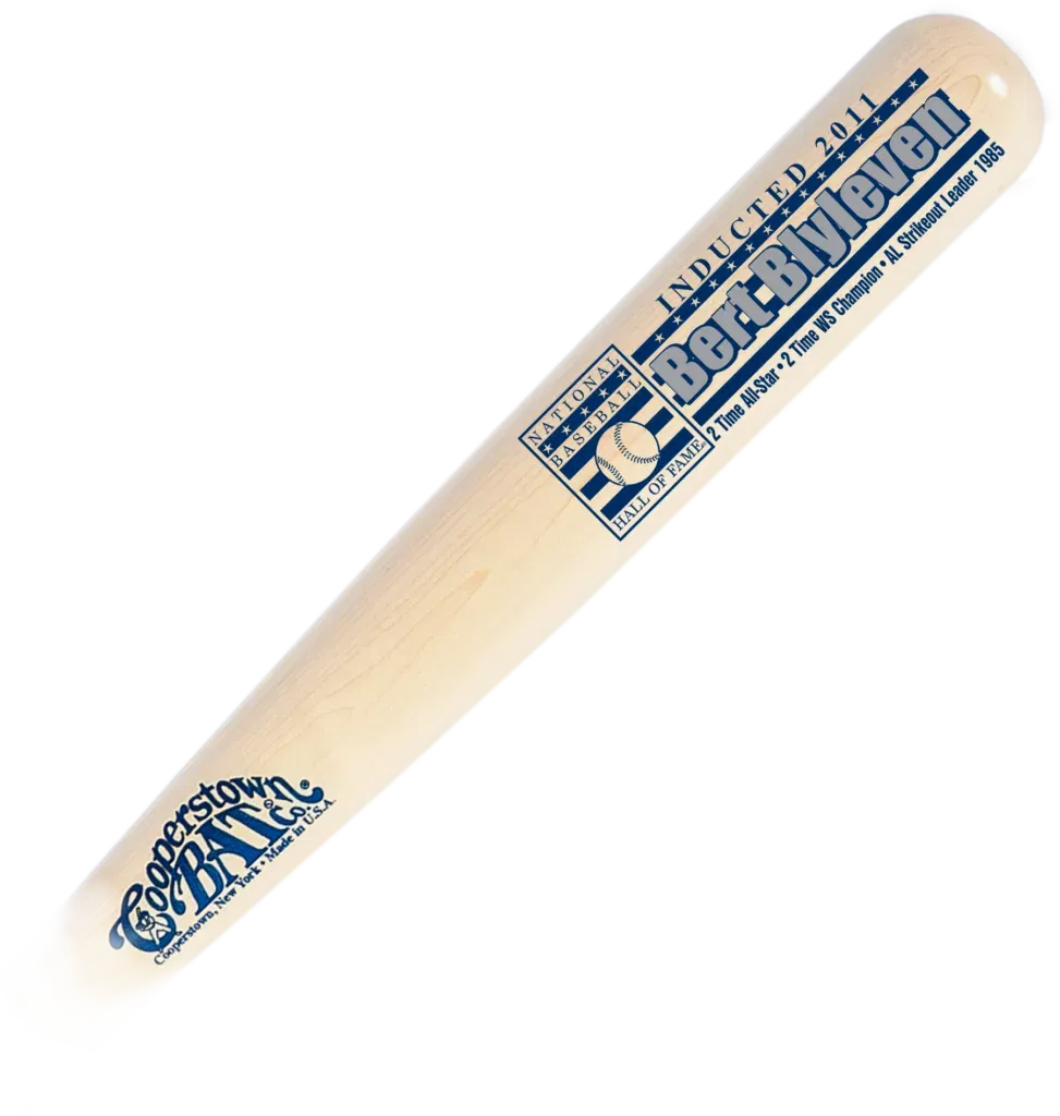 Bert Blyleven Baseball Hall of Fame Stats Bat