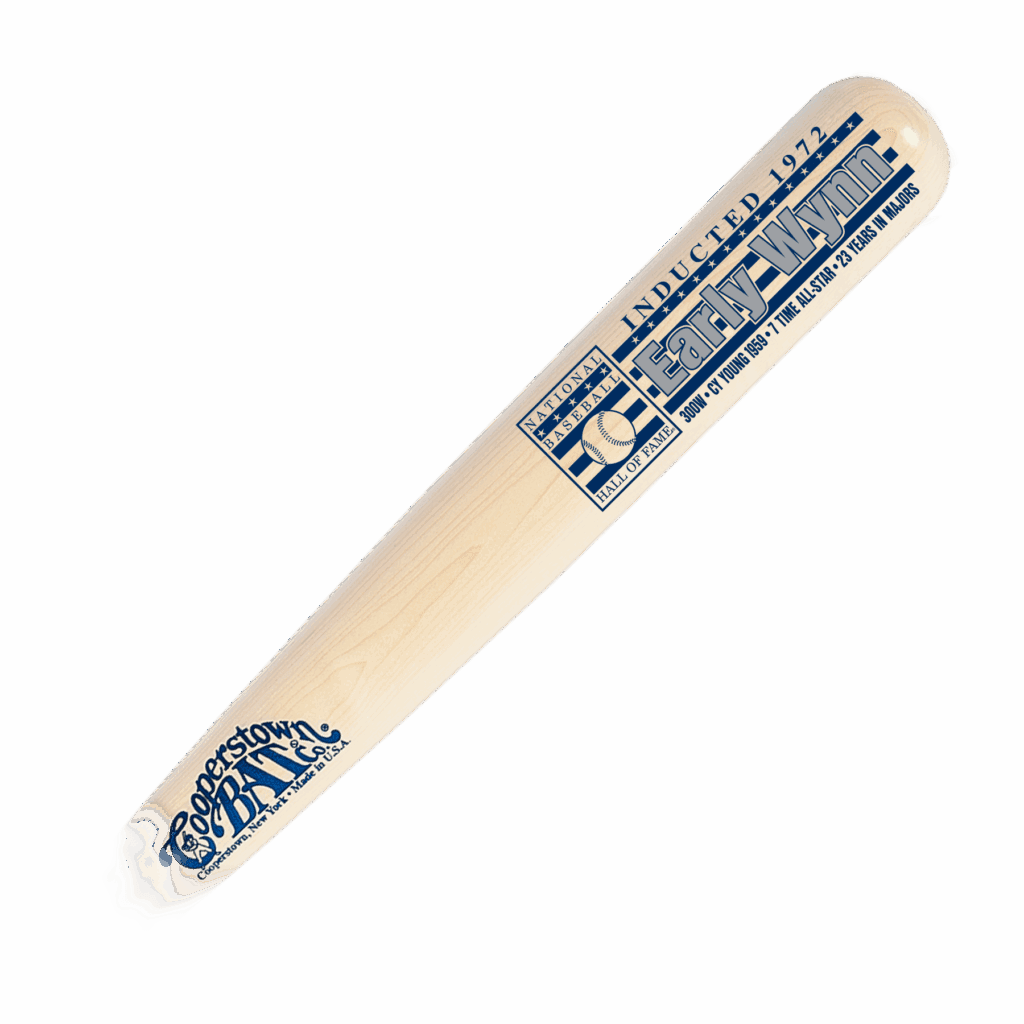 Baseball Hall of Fame commemorative bat