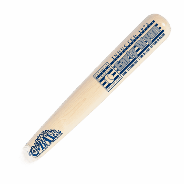 Baseball Hall of Fame commemorative bat