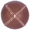 Hand Sewn Vintage Lemon Peel Base Ball Baseball